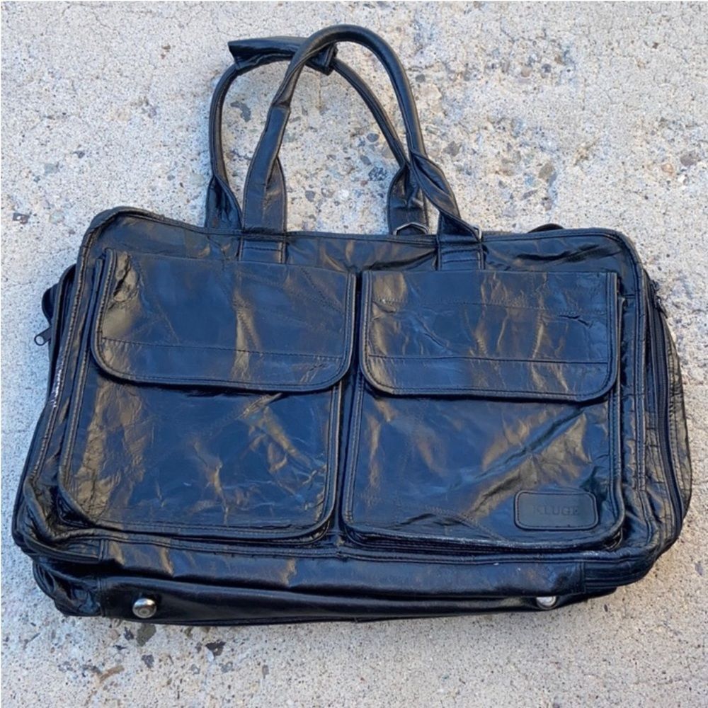 VTG, KLUGE Leader Midnight Black Men's Briefcase